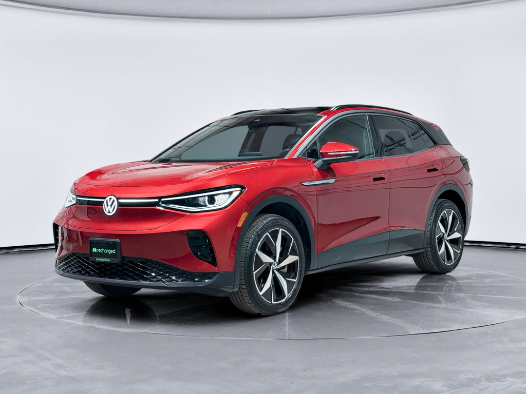 Aurora Red Metallic 2023 Volkswagen ID.4 Pro S AWD SUV / Crossover All-Wheel Drive Automatic