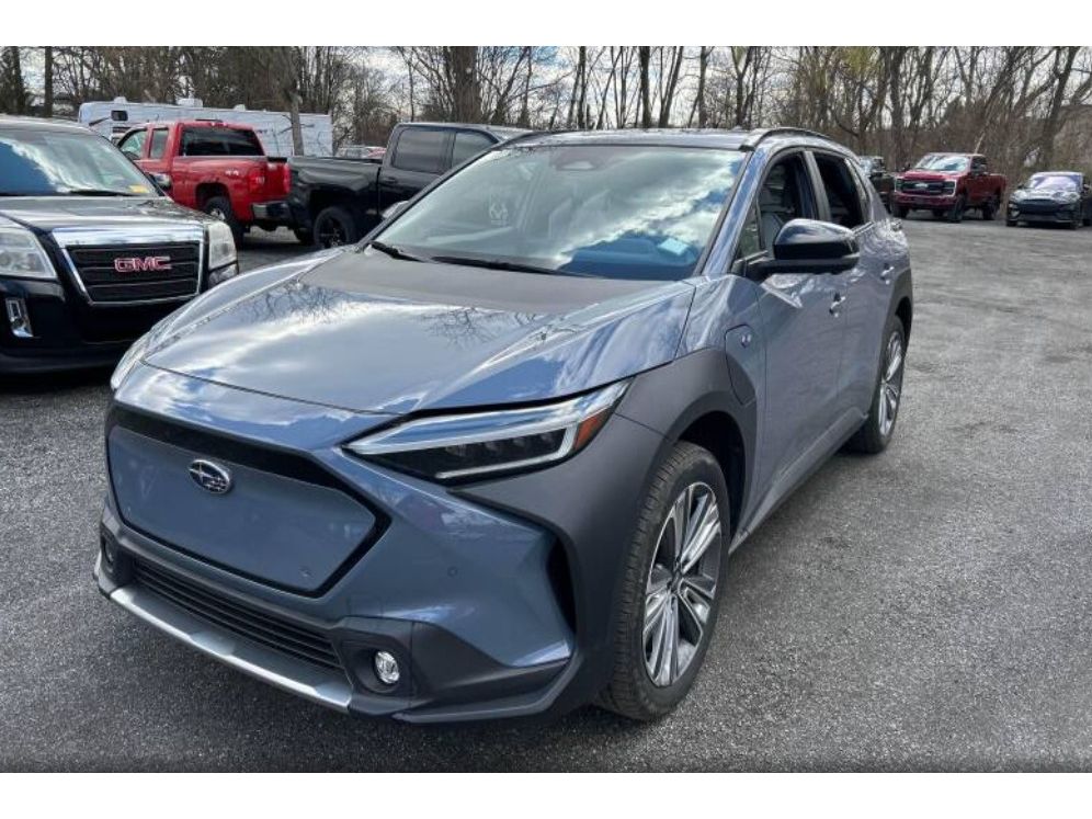 Harbor Mist Gray Pearl 2023 Subaru Solterra Limited AWD SUV / Crossover All-Wheel Drive Automatic