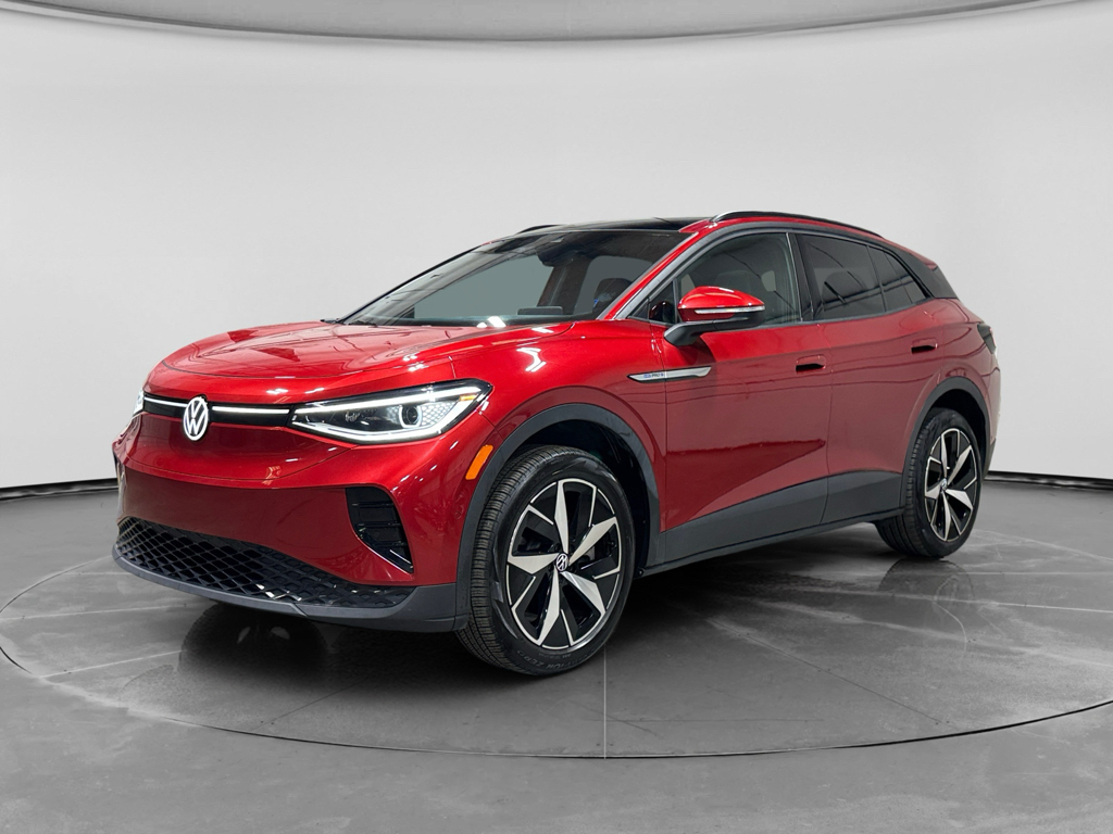Aurora Red Metallic 2023 Volkswagen ID.4 SUV / Crossover All-Wheel Drive Automatic