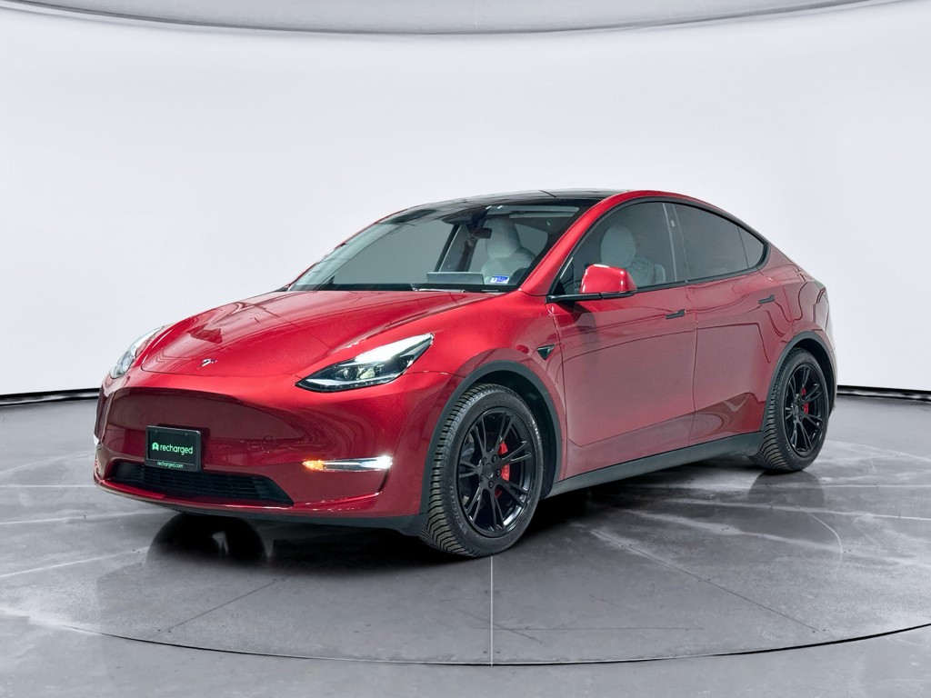 Ultra Red 2024 Tesla Model Y Performance AWD SUV / Crossover All-Wheel Drive Automatic