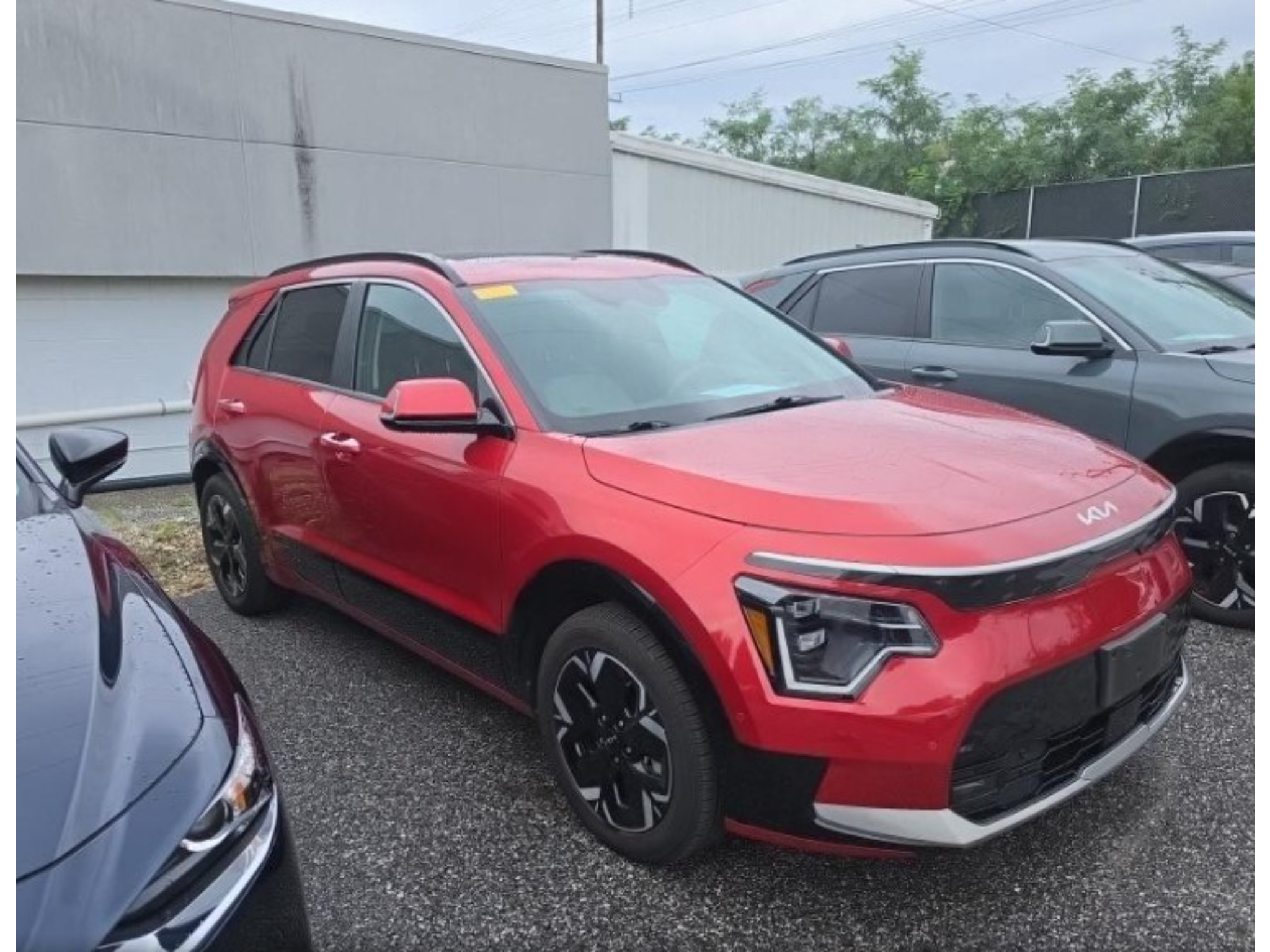 Runway Red 2023 Kia Niro EV SUV / Crossover Front-Wheel Drive Automatic