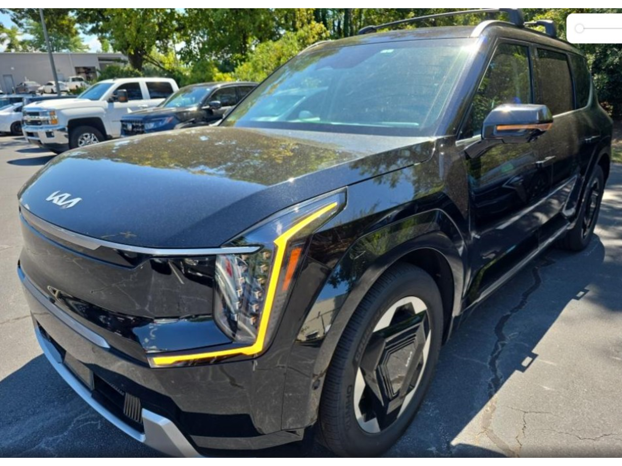 Aurora Black Pearl 2024 Kia EV9 SUV / Crossover All-Wheel Drive Automatic