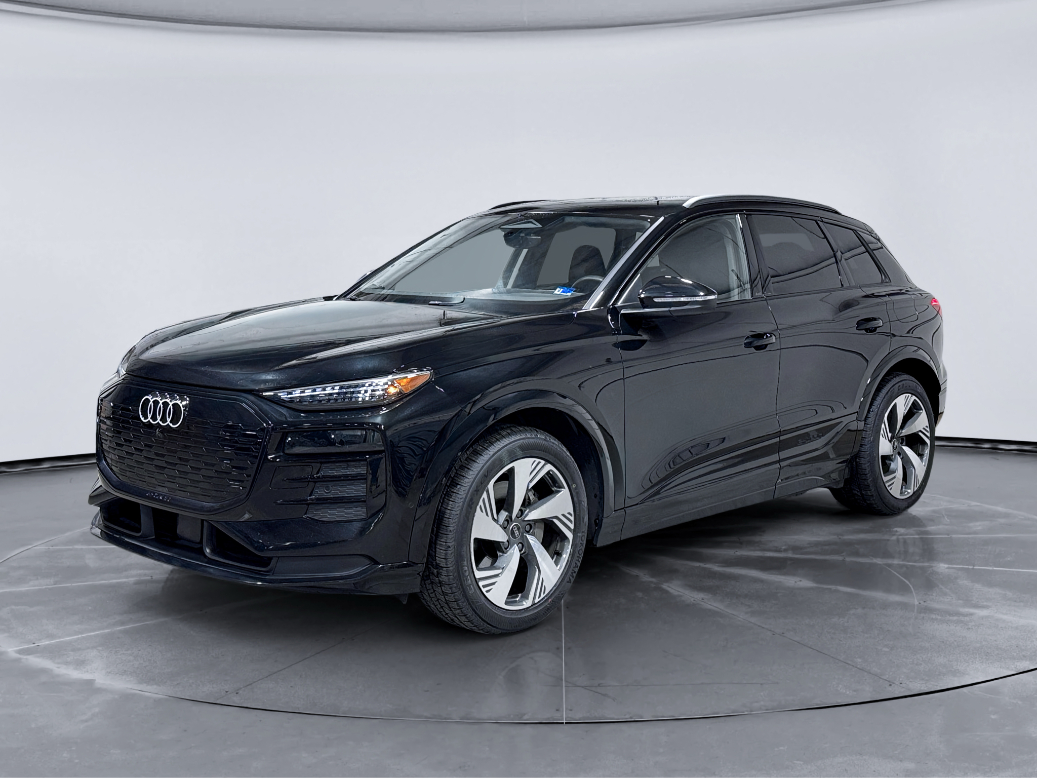 Mythos Black Metallic 2025 Audi Q6 e-tron SUV / Crossover All-Wheel Drive Automatic