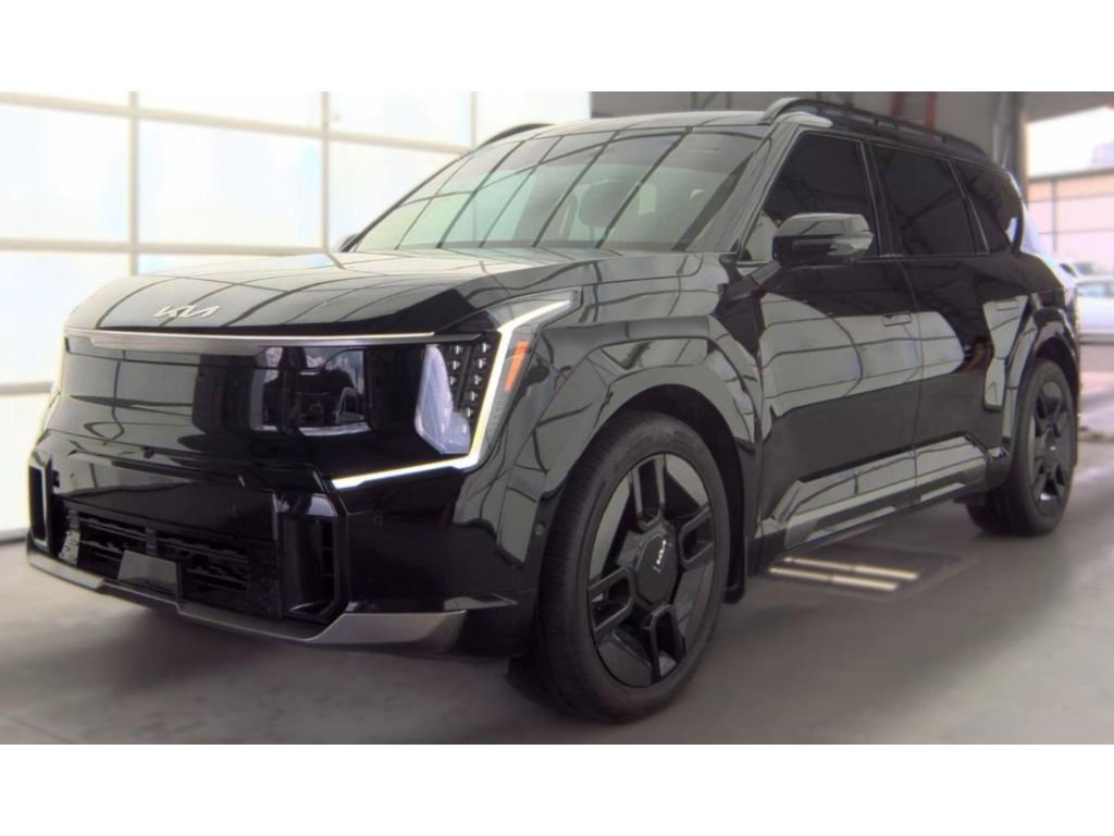 Aurora Black Pearl 2025 Kia EV9 SUV / Crossover All-Wheel Drive Automatic