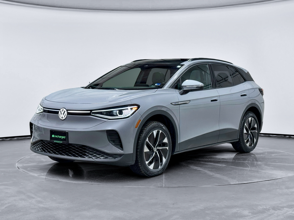 Moonstone Gray 2022 Volkswagen ID.4 Pro S AWD SUV / Crossover All-Wheel Drive Automatic