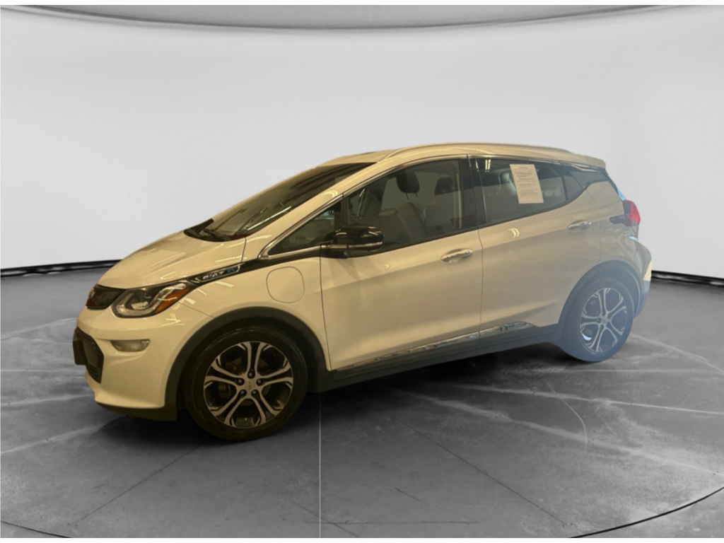 Summit White 2018 Chevrolet Bolt EV Hatchback Front-Wheel Drive Automatic
