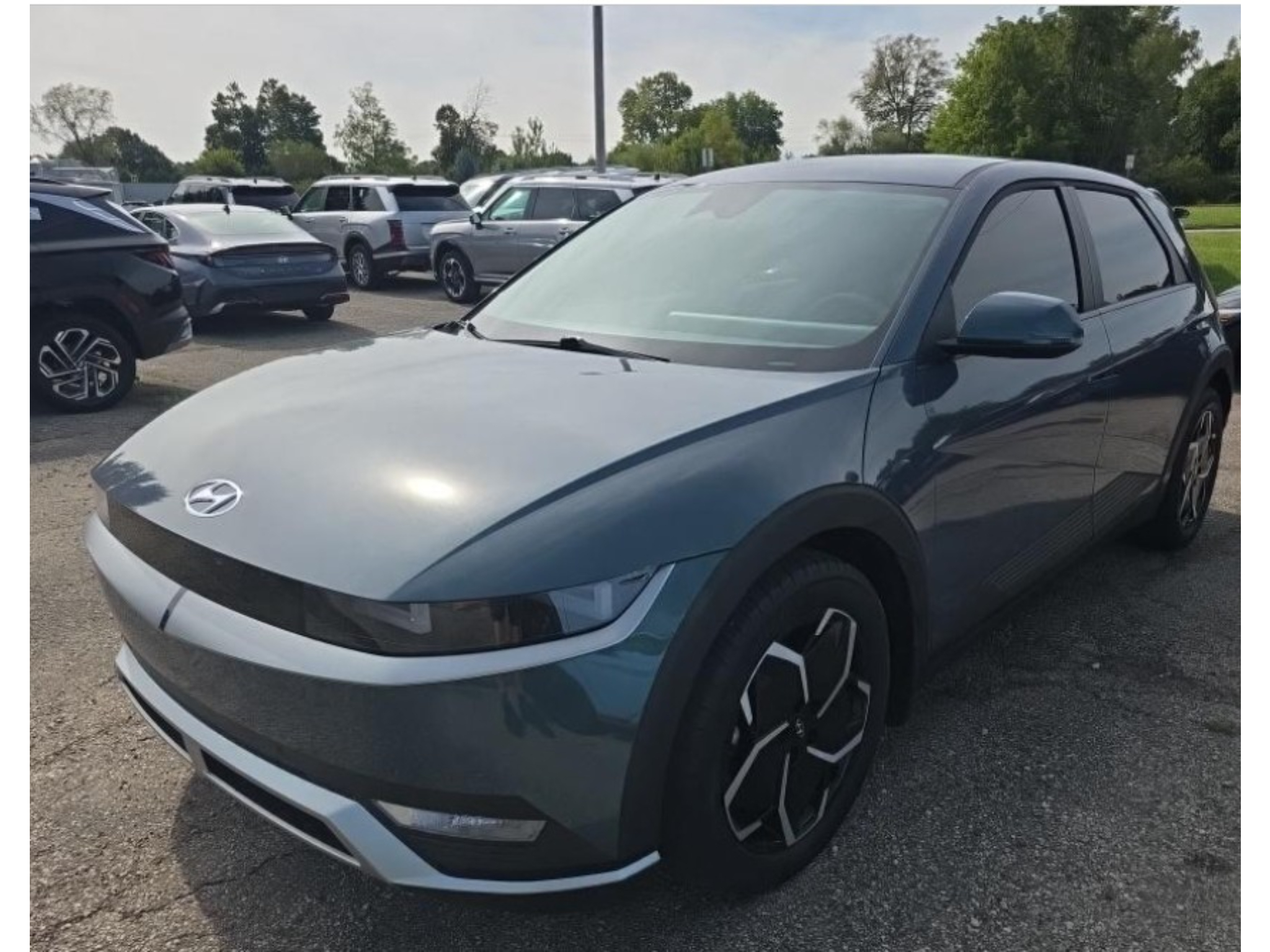 Digital Teal 2024 Hyundai Ioniq 5 SUV / Crossover All-Wheel Drive Automatic