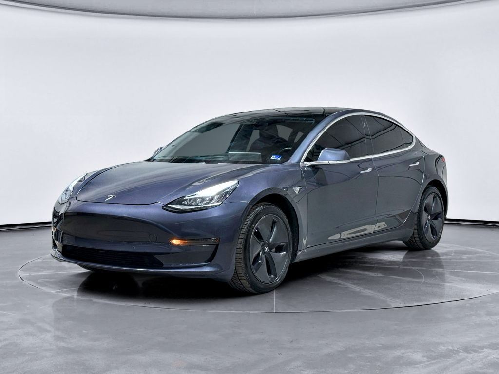 Midnight Silver Metallic 2020 Tesla Model 3 Standard Range Plus RWD Sedan Rear-Wheel Drive Automatic