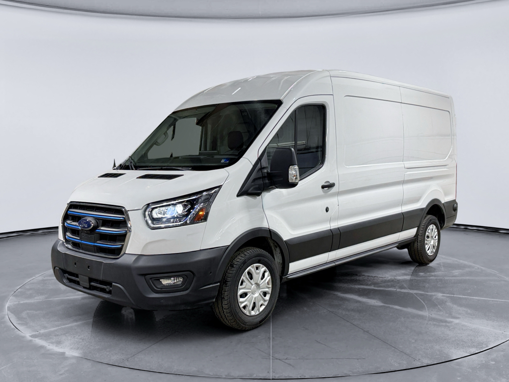 Oxford White 2022 Ford E-Transit Van Rear-Wheel Drive Automatic