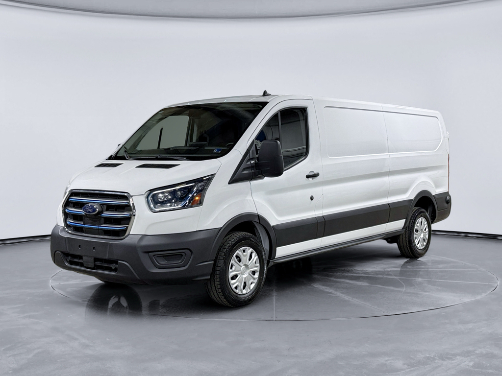 Oxford White 2024 Ford E-Transit Van Rear-Wheel Drive Automatic