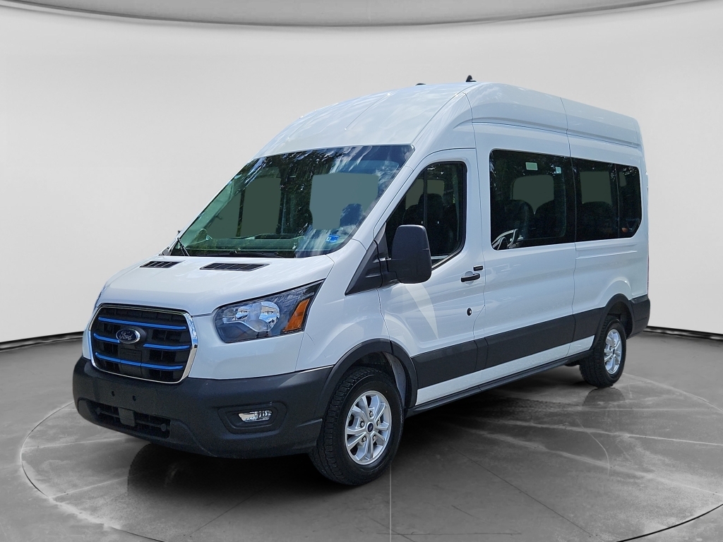 Oxford White 2023 Ford E-Transit Van Rear-Wheel Drive Automatic