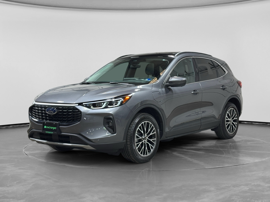 Carbonized Gray Metallic 2024 Ford Escape Hybrid Plug-in SUV / Crossover Front-Wheel Drive Continuously Variable Transmission
