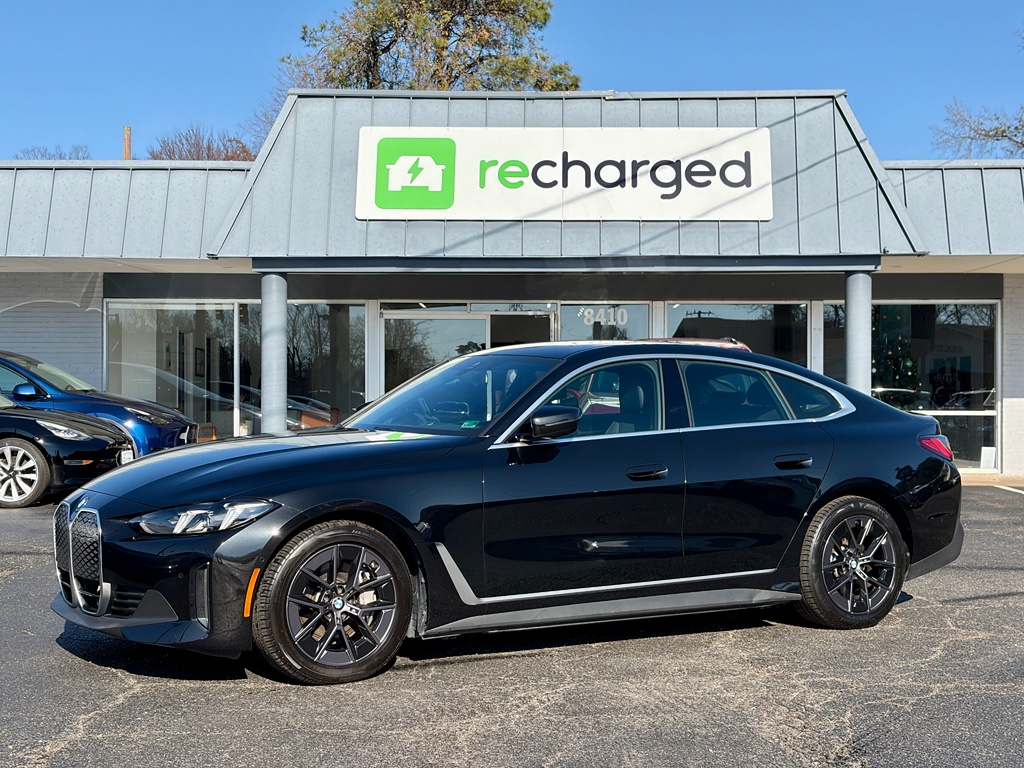 Jet Black 2025 BMW i4 xDrive40 Gran Coupe AWD Sedan All-Wheel Drive Automatic