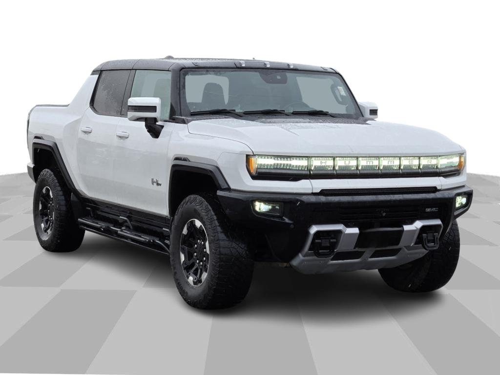 Interstellar White 2023 GMC Hummer EV Pickup 3X Crew Cab AWD Pickup Truck All-Wheel Drive Automatic