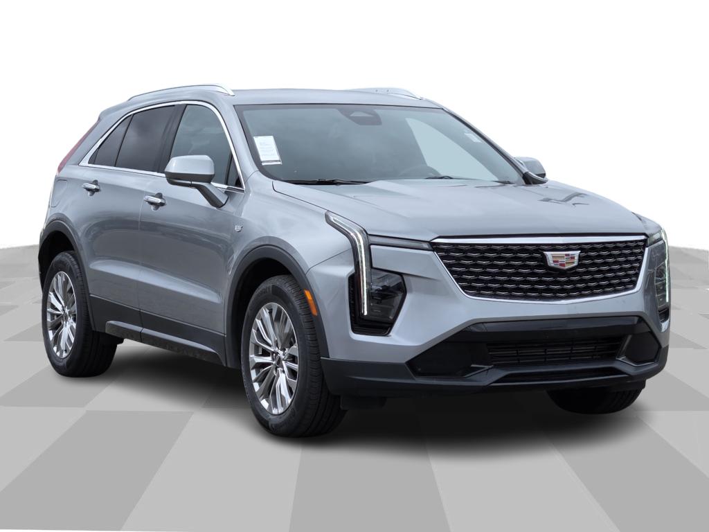 Argent Silver Metallic 2024 Cadillac XT4 Premium Luxury AWD SUV / Crossover Four-Wheel Drive 9-Speed Automatic
