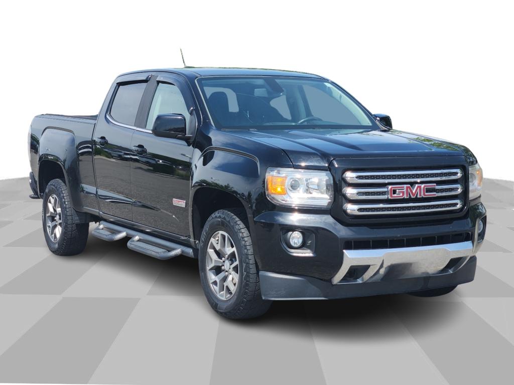 Onyx Black 2017 GMC Canyon Pickup Truck Four-Wheel Drive 8-Speed Automatic