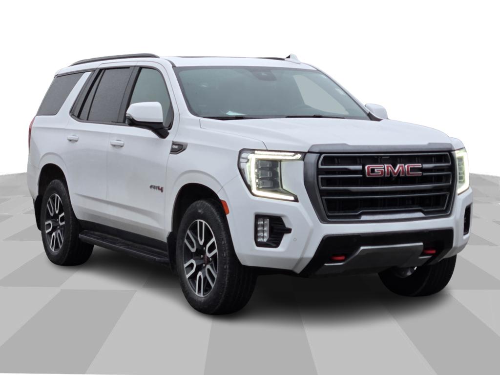 Summit White 2023 GMC Yukon AT4 4WD SUV / Crossover Four-Wheel Drive Automatic