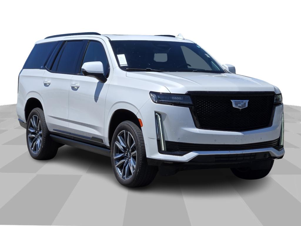 Crystal White Tricoat 2021 Cadillac Escalade SUV / Crossover Four-Wheel Drive Automatic