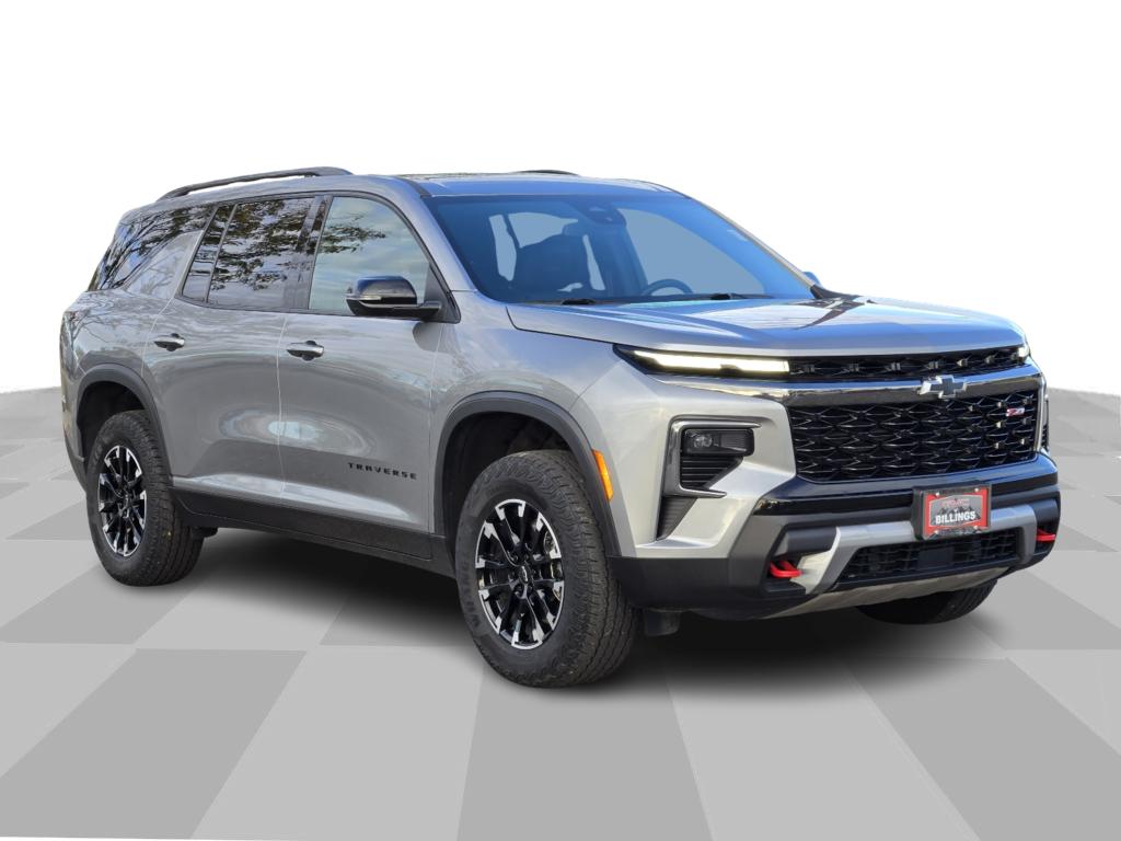 Sterling Gray Metallic 2025 Chevrolet Traverse SUV / Crossover Four-Wheel Drive 8-Speed Automatic