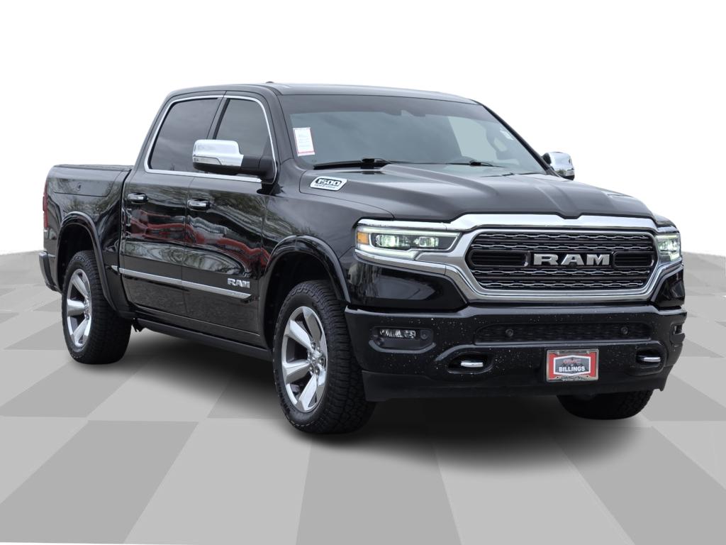Diamond Black Crystal Pearlcoat 2021 RAM 1500 Pickup Truck Four-Wheel Drive 8-Speed Automatic