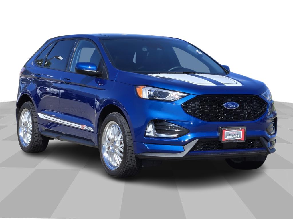 Atlas Blue Metallic 2023 Ford Edge SUV / Crossover All-Wheel Drive 8-Speed Automatic