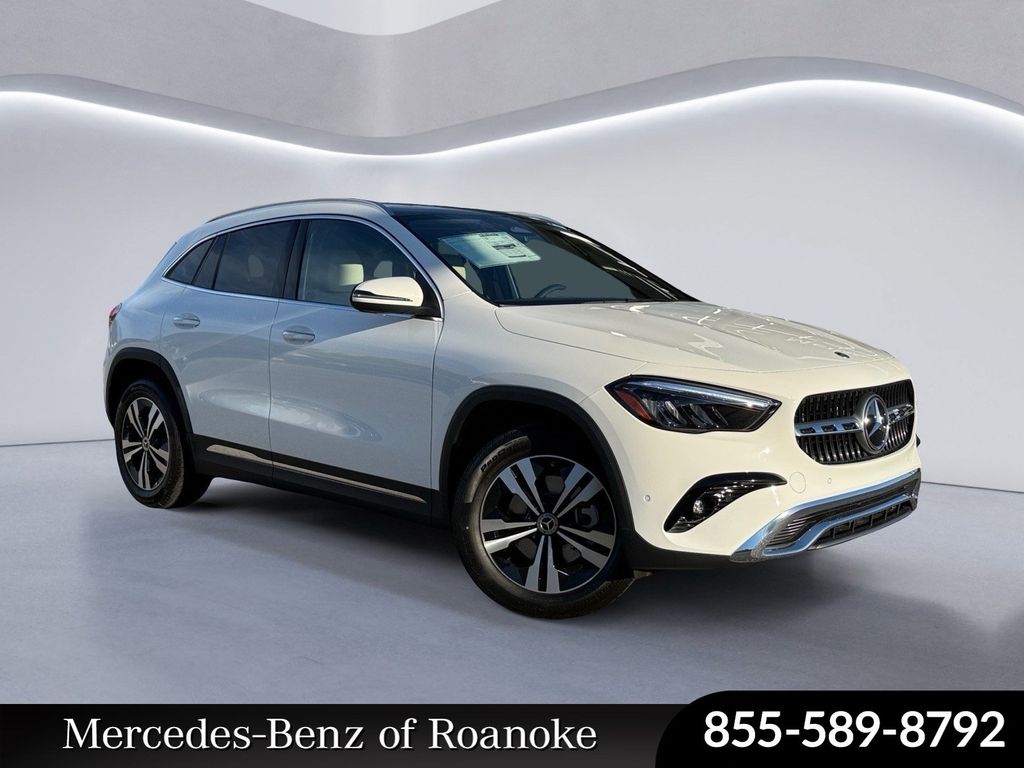 Polar White 2026 Mercedes-Benz GLA SUV / Crossover All-Wheel Drive 8-Speed Automatic