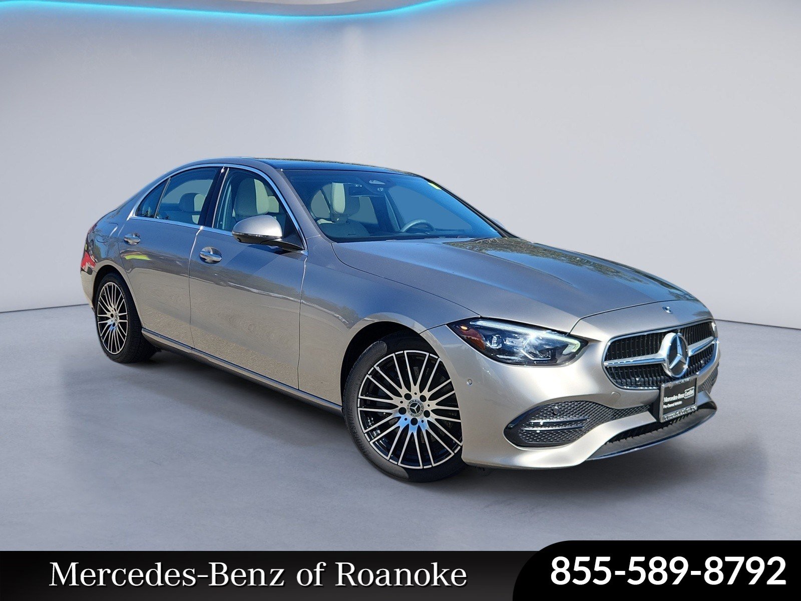 Mojave Silver Metallic 2024 Mercedes-Benz C-Class Sedan All-Wheel Drive 9-Speed Automatic