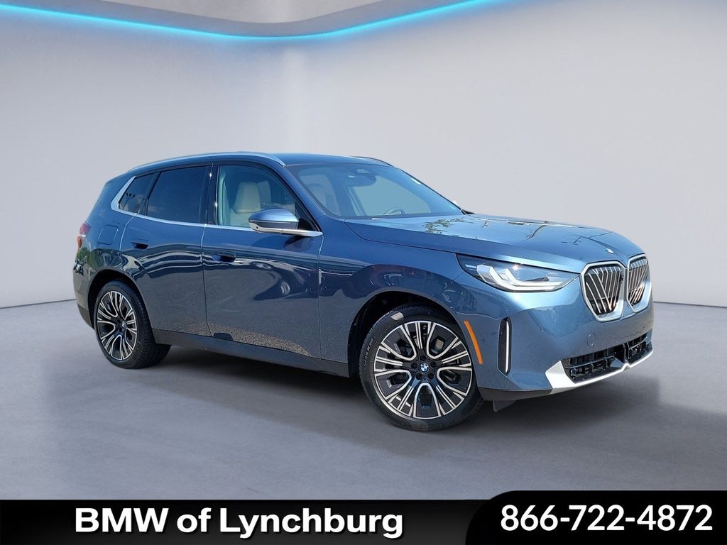 Arctic Race Blue Metallic 2025 BMW X3 30 xDrive SUV / Crossover All-Wheel Drive 8-Speed Automatic