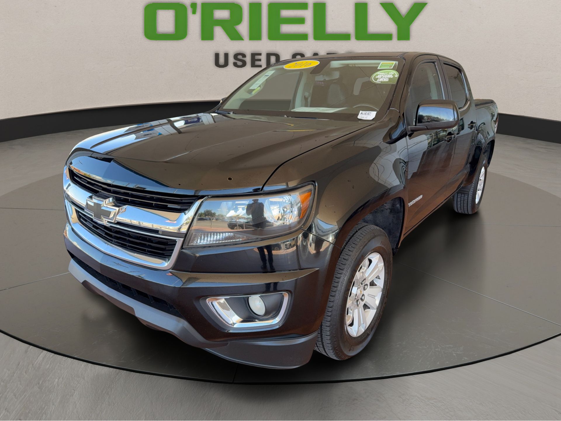 Black 2016 Chevrolet Colorado Pickup Truck Four-Wheel Drive 6-Speed Automatic