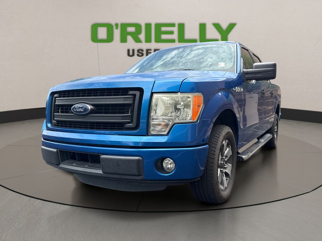 Blue Flame Metallic 2014 Ford F-150 Pickup Truck 4X2 6-Speed Automatic