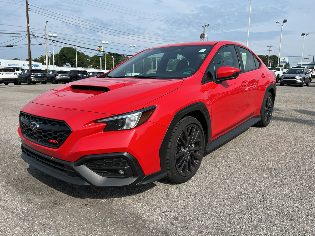 Ignition Red 2025 Subaru WRX Sedan All-Wheel Drive 6-Speed Manual