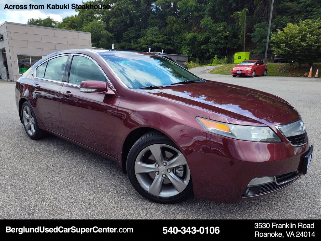 Basque Red Pearl II 2013 Acura TL Sedan All-Wheel Drive 6-Speed Automatic