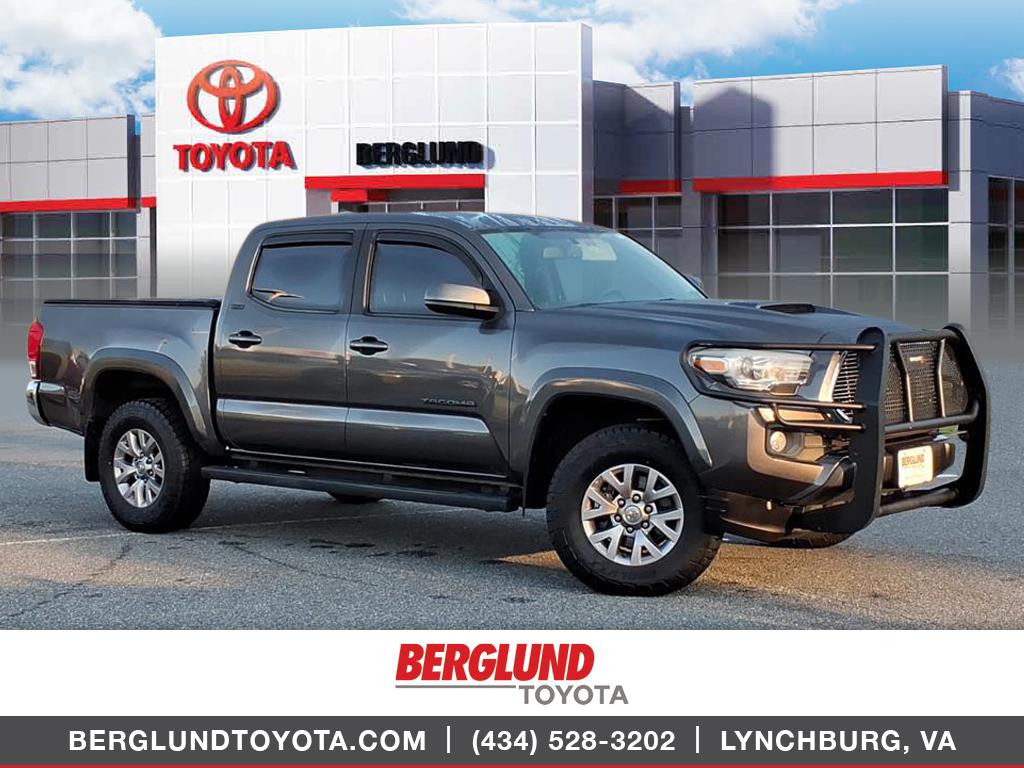 Magnetic Gray Metallic 2017 Toyota Tacoma Pickup Truck Four-Wheel Drive 6-Speed Automatic