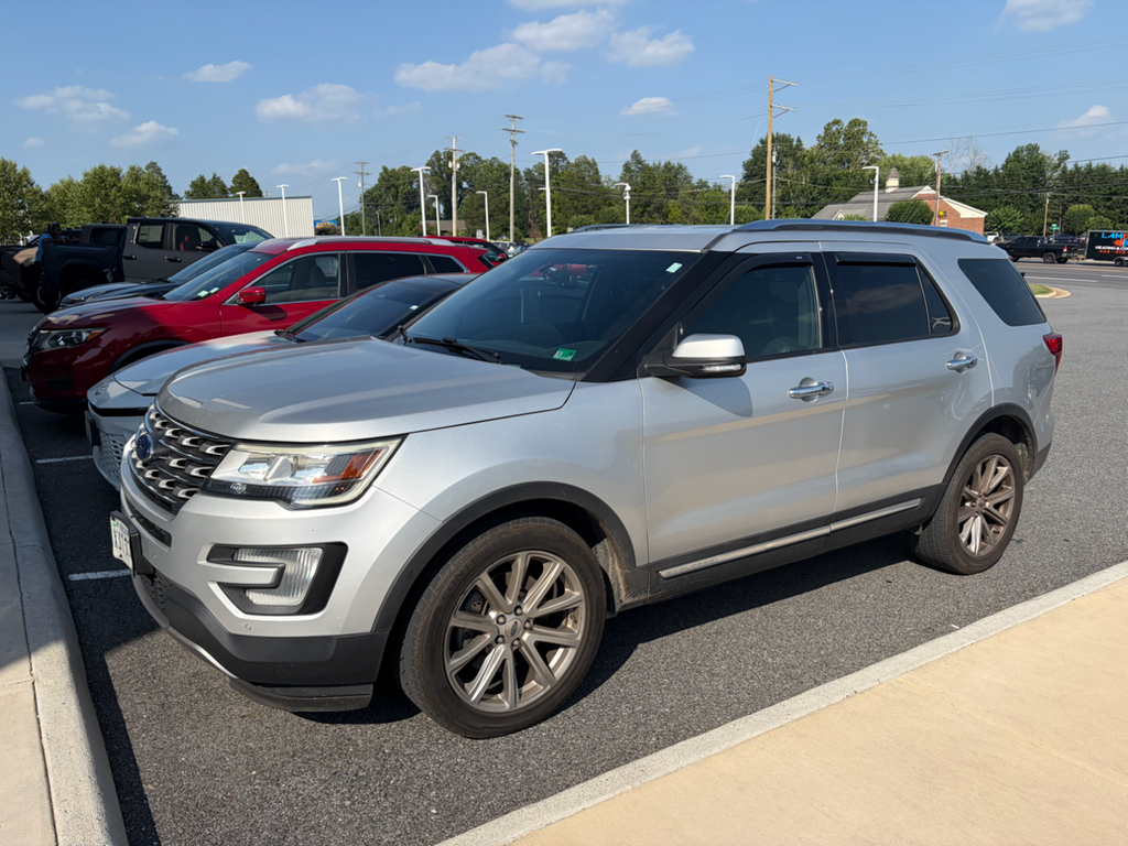 Ingot Silver Metallic 2016 Ford Explorer SUV / Crossover All-Wheel Drive 6-Speed Automatic