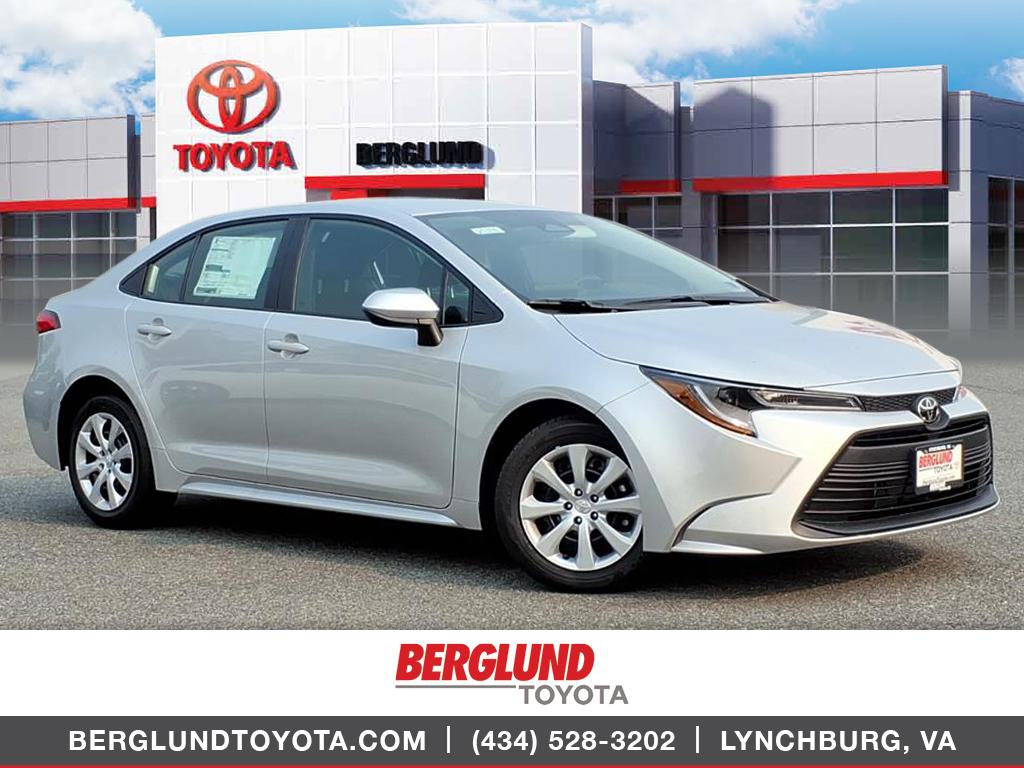 Classic Silver Metallic 2026 Toyota Corolla Sedan Front-Wheel Drive Continuously Variable Transmission