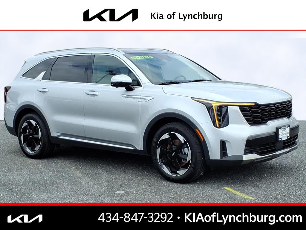 Silky Silver 2025 Kia Sorento Hybrid SUV / Crossover All-Wheel Drive 6-Speed Automatic