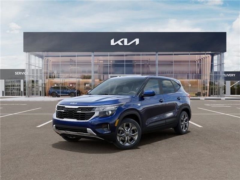 Dark Ocean Blue 2026 Kia Seltos LX FWD SUV / Crossover Front-Wheel Drive Continuously Variable Transmission