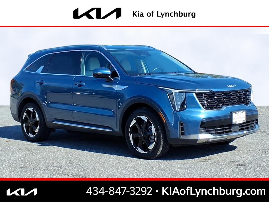 Mineral Blue 2025 Kia Sorento Hybrid SUV / Crossover All-Wheel Drive 6-Speed Automatic