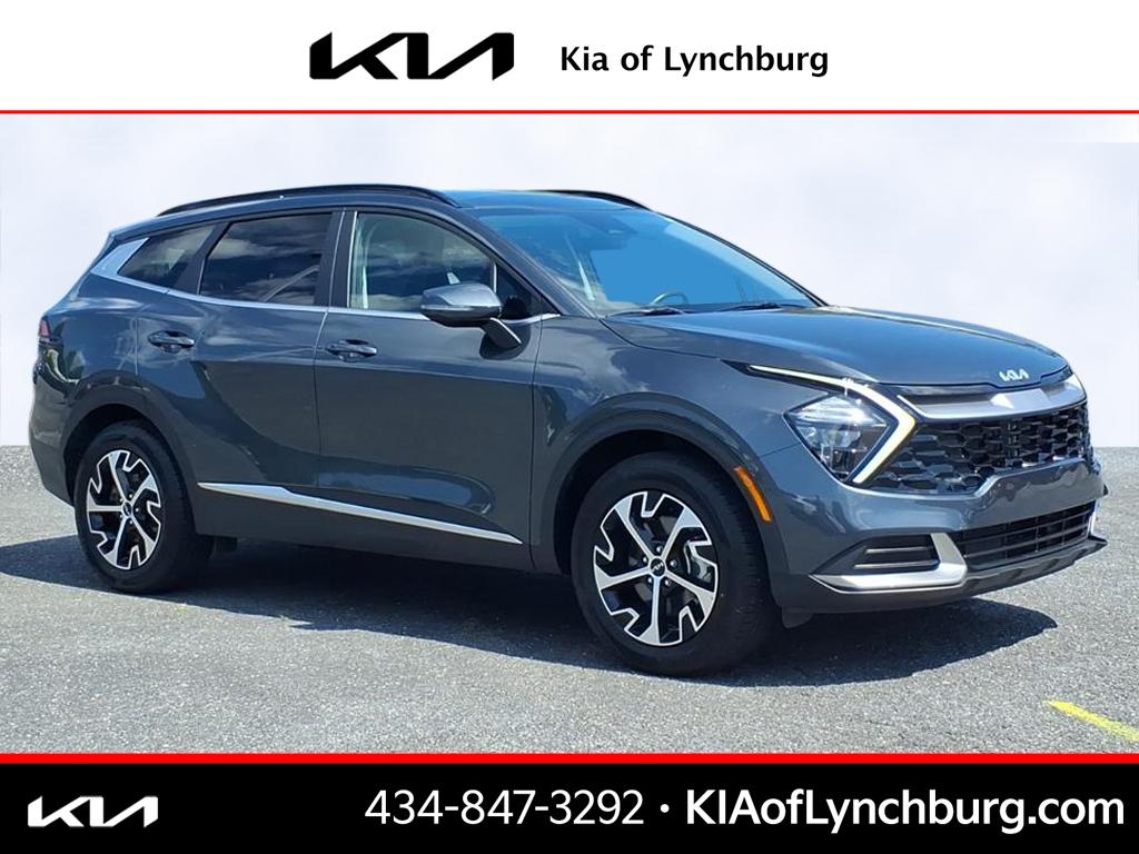 Gravity Gray 2023 Kia Sportage Hybrid SUV / Crossover All-Wheel Drive 6-Speed Automatic