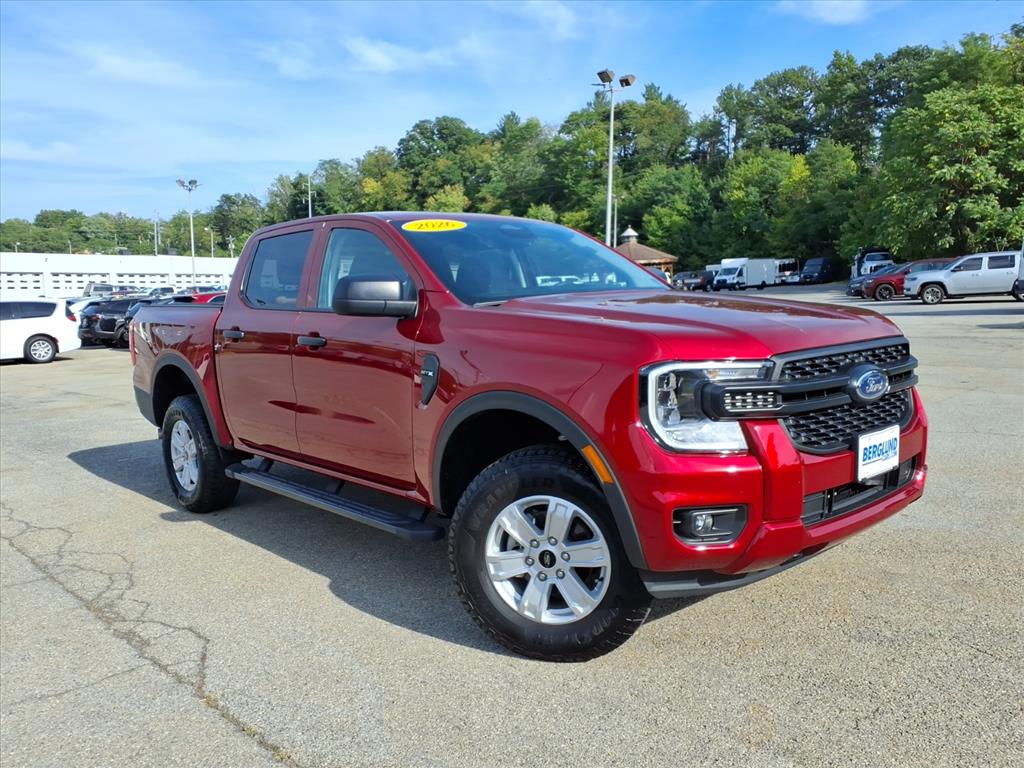 Ruby Red Metallic Tinted Clearcoat 2026 Ford Ranger Pickup Truck Four-Wheel Drive Automatic