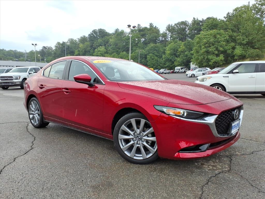 Soul Red Crystal Metallic 2025 Mazda MAZDA3 Sedan Front-Wheel Drive 6-Speed Automatic