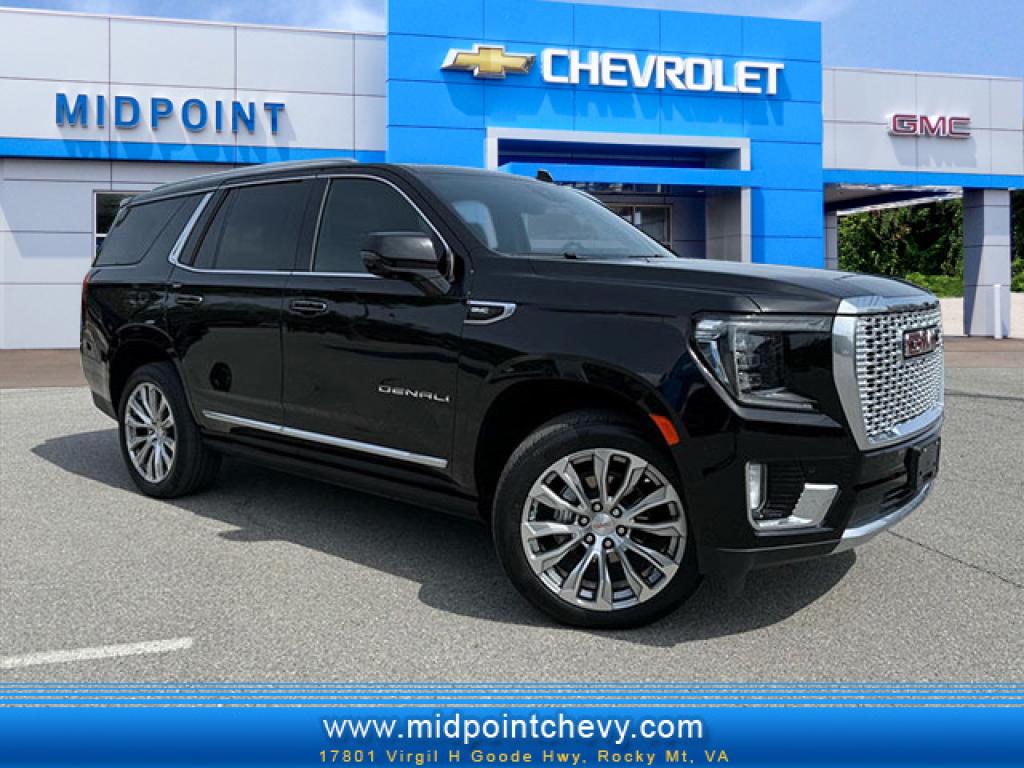 Onyx Black 2023 GMC Yukon Denali 4WD SUV / Crossover Four-Wheel Drive Automatic