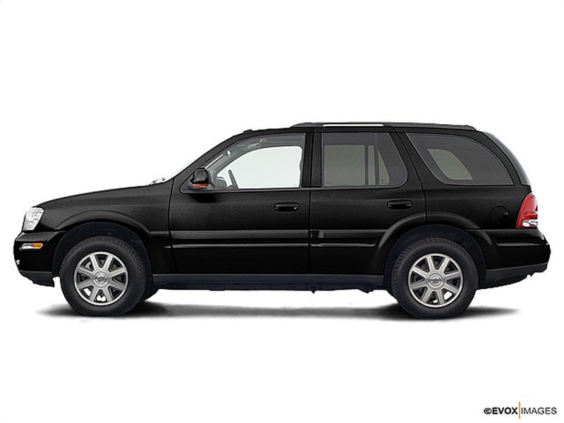 Black 2004 Buick Rainier CXL RWD SUV / Crossover Rear-Wheel Drive 4-Speed Automatic