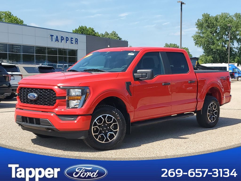 RACE RED 2023 Ford F-150 Pickup Truck Four-Wheel Drive Automatic