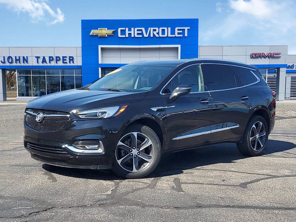 Black (Ebony Twilight Metallic) 2021 Buick Enclave Essence AWD SUV / Crossover Four-Wheel Drive 9-Speed Automatic