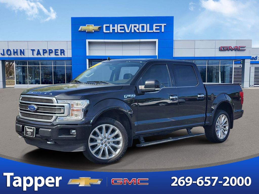Agate Black 2019 Ford F-150 Pickup Truck Four-Wheel Drive Automatic