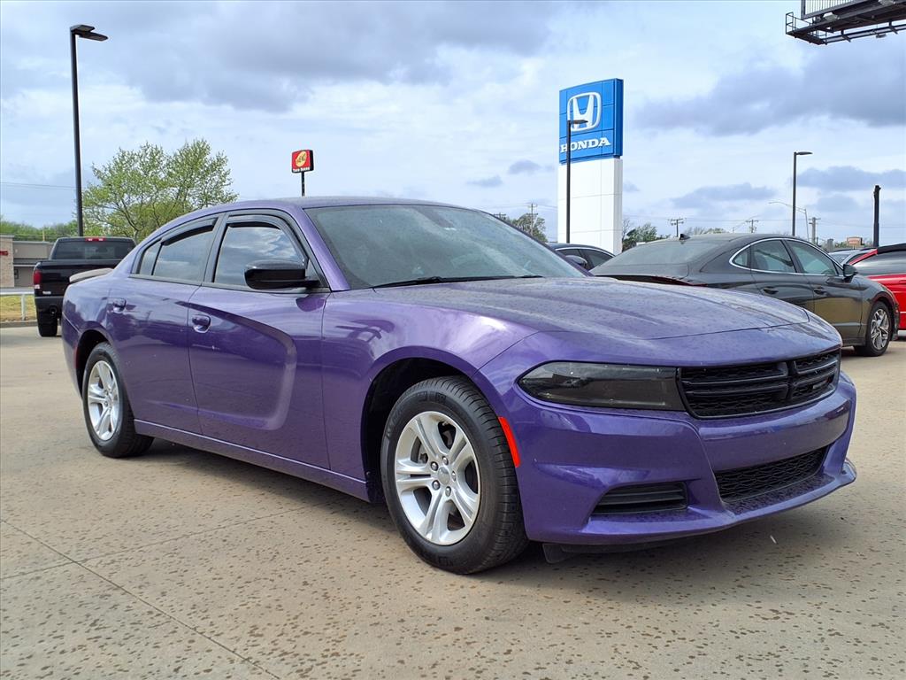 Purple (Plum Crazy Pearlcoat) 2023 Dodge Charger SXT RWD Sedan Rear-Wheel Drive 8-Speed Automatic