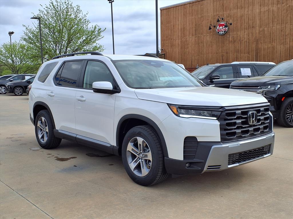 Platinum White Pearl 2026 Honda Pilot EX-L FWD SUV / Crossover Front-Wheel Drive Automatic