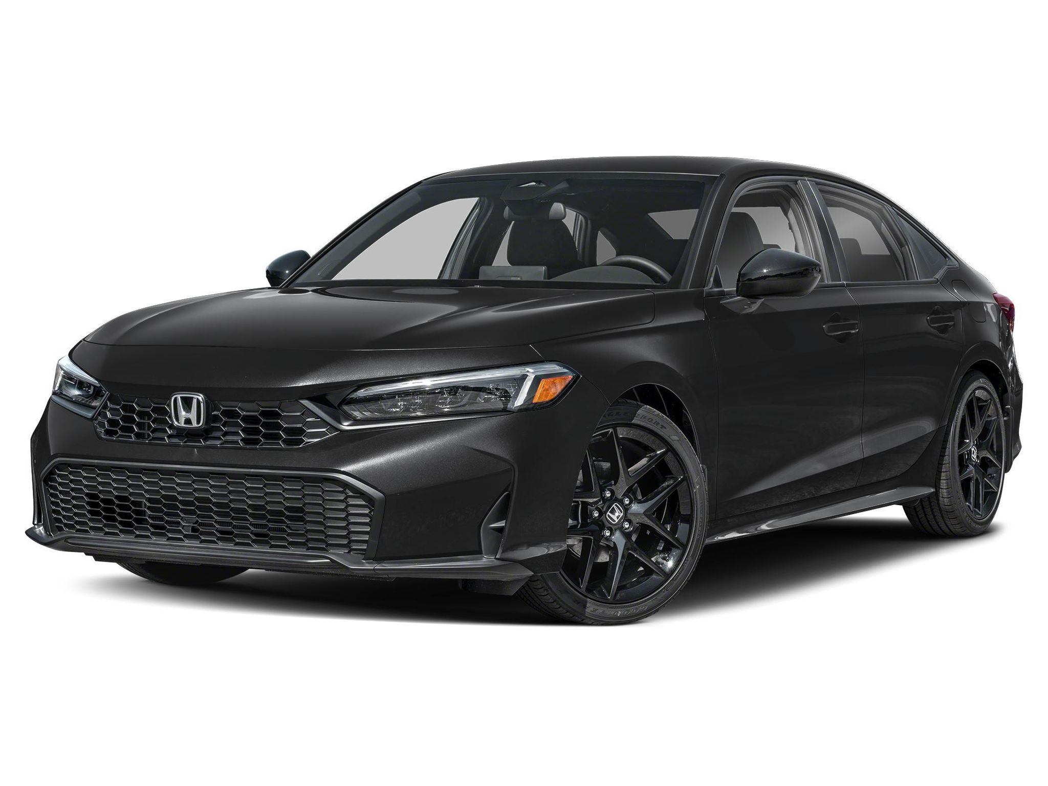 Crystal Black Pearl 2026 Honda Civic Sedan Front-Wheel Drive Continuously Variable Transmission