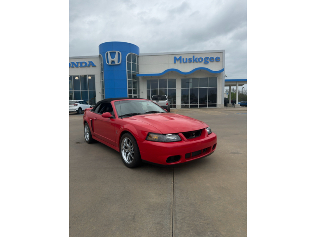 Torch Red 2004 Ford Mustang SVT Cobra Convertible Convertible Rear-Wheel Drive 6-Speed Manual